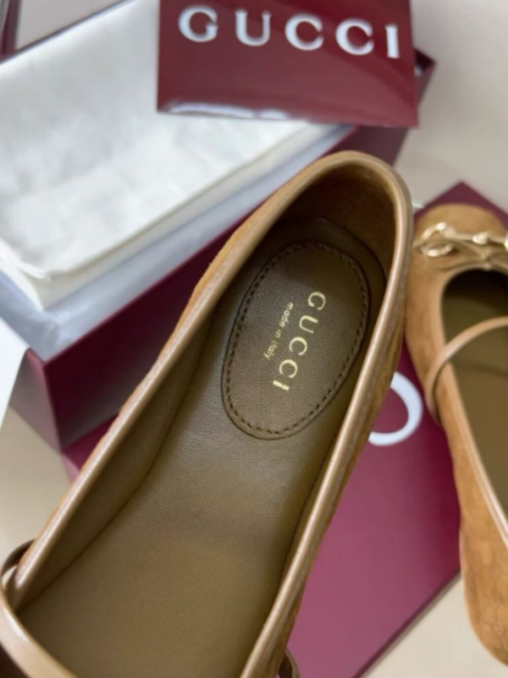 Gucci GG Monogram Mary Janes - Picture 5 of 8